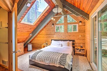 بيت ريفى Peaceful Wooded Cabin By Mt. Baker Ski Area!