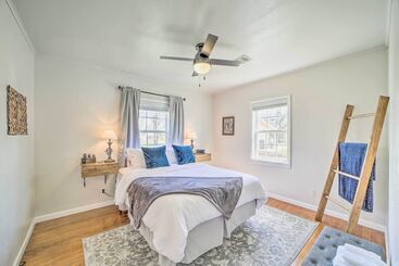 بيت ريفى Lake Eufaula Retreat W/ Fire Pit, Near Main St!