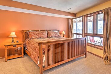 茅舍 Lodge W/ Indoor Pool, Along Devil S Lake Park