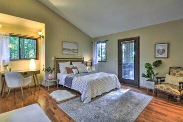 별장 Cozy Sandy Retreat W/ Hot Tub & Forest Views!