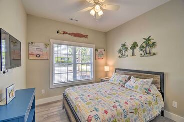 コテージ Ocean Isle Beach Home W/ Shared Lanai & Grill