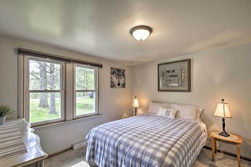 별장 Big Fish Bay Hideaway    Rice Lake Home W/ Dock!