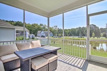 별장 Peaceful Frankford Home ~ 4 Mi To Bethany Beach!