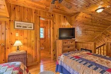 コテージ Secluded Cabin Between Boone & Blowing Rock!