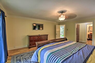 Сельский дом Inviting Family Abode W/ Dock On Norris Lake!