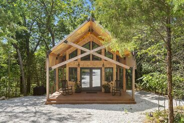 コテージ Cedar Creek   Glamping In The Ozarks!