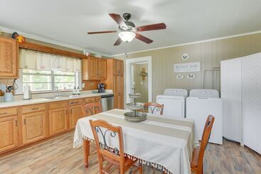 بيت ريفى 2 Mi To Lake: Lineville Farmhouse W/ Fire Pit