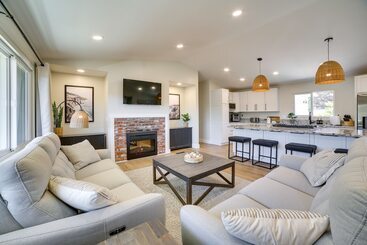 茅舍 Modern Del Rey Oaks Retreat: 2 Mi To Monterey Bay!