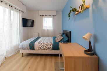 צימר Le Beau Refuge Parisien De Cergy   Parisian Modern Flat At Cergy