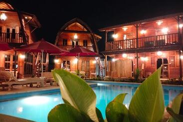 리조트 Melasti Mountain Villa, Amed Bali   Agung Room 3
