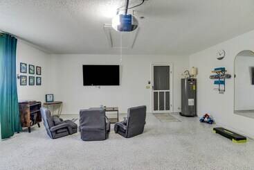 بيت ريفى Palm Coast Home W/ Heated Pool, Fire Pit & Bbq!
