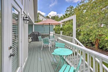 بيت ريفى Bright St. Simons Island Escape: Walk To The Beach
