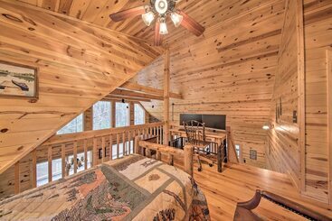 بيت ريفى Cozy Blue Ridge Cabin W/ Sauna & Trail Access!