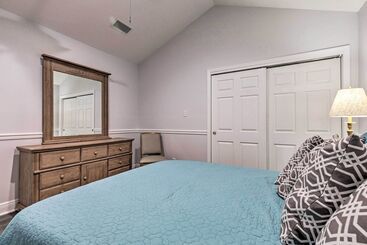 کلبه Downtown Ocean Springs Duplex W/ A/c 1 Mi To Beach