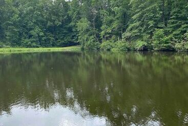 茅舍 Lakefront Hamilton Cabin W/ Dock & Fire Pit!
