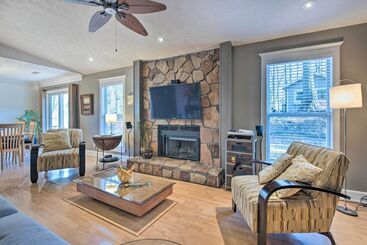 茅舍 Roswell Home W/ Deck + Yard, 18 Mi To Truist Park!