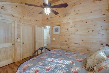 茅舍 Tumbling Shoals Cabin W/ Fire Pit: 1 Mi To Lake