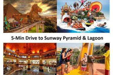 هتل آپارتمان Subang City Residence, 8 9 Pax With Balcony, Walking Distance To Summit, 5min To Sunway