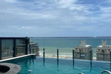 酒店 Apartamento Duplo Luxo Com Jacuzi 6 Lugares