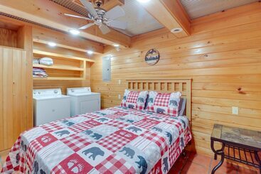茅舍 0.5 Mi To Greers Ferry Lake: Heber Springs Cabin