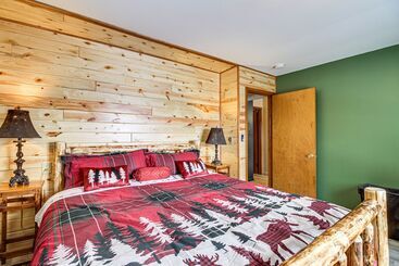 별장 Bigfork Cabin On Long Lake Near Snowmobile Access