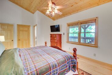 بيت ريفى North Georgia Mountains Cabin W/ Beach Access