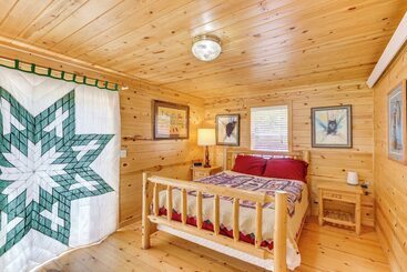 کلبه Pets Welcome: Cozy Cabin W/ Deck In Deadwood!
