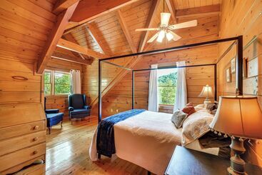 별장 Scenic Getaway: Smoky Mountain Cabin, 4 Mi To Park