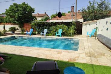 צימר Chez Brigitte Chambre D Hôte Avec Cour Privative,piscine