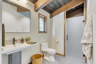 별장 Lazy River Glamp House By Avantstay Newly Built, Luxe Indoor Outdoor Living