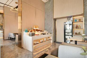 בית מלון כפרי Poltton International Service Apartment Shanwei Urban District High Speed Railway Station