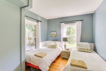 بيت ريفى 3 Mi To Boothbay Harbor: Coastal Colorful Home!