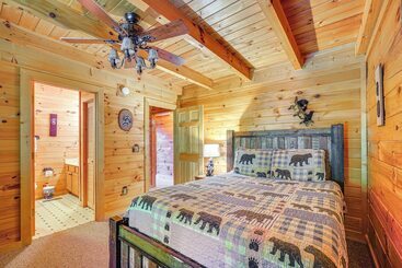 Сельский дом Cozy Cabin W/ Hot Tub < Half Mi To Douglas Lake!