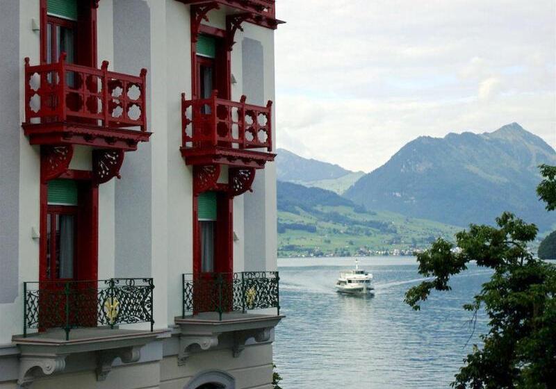 Отель Vitznauerhof Lifestyle Hideaway At Lake Lucerne
