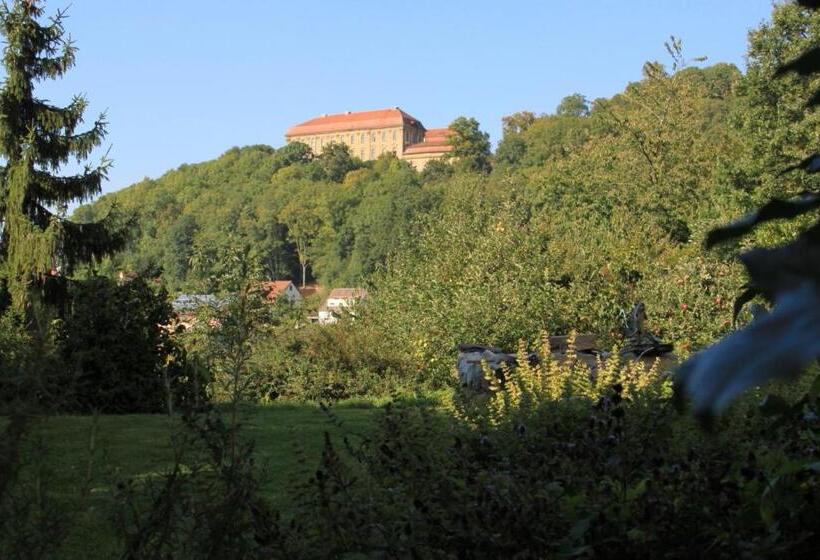 호텔 Gasthof Die Post Brennerei Frankenhöhe