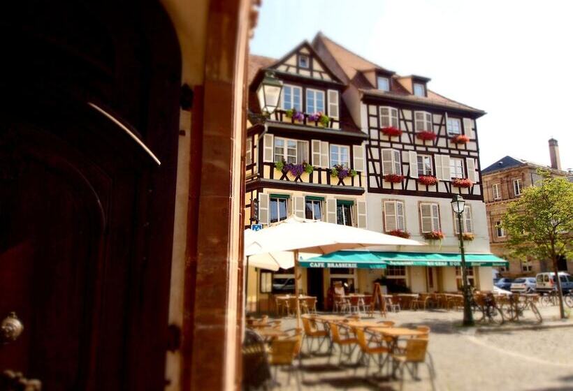 هتل Logis Hôtel Au Cerf d'Or