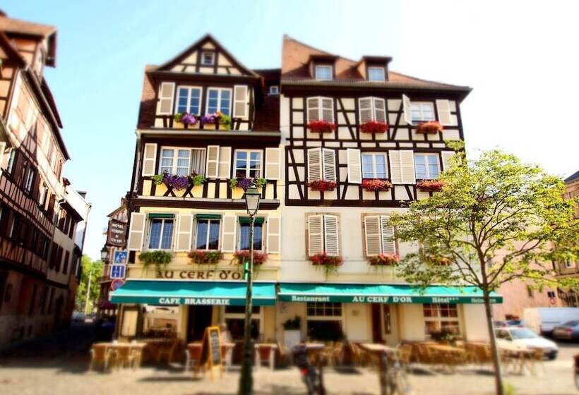 هتل Logis Hôtel Au Cerf d'Or