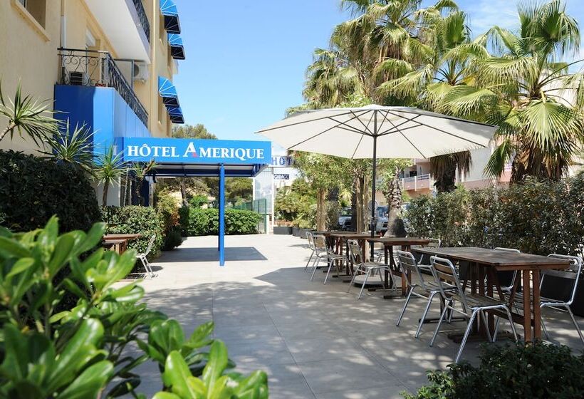 מוטל Amerique Hotel Palavas   Piscine   Plage