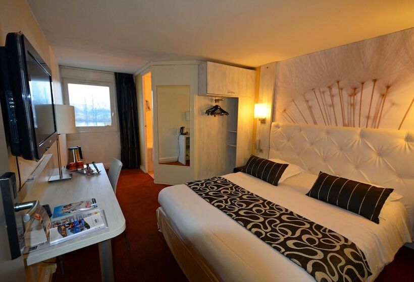 בית מלון כפרי Logis Hôtel Des Lacs Paris Sud