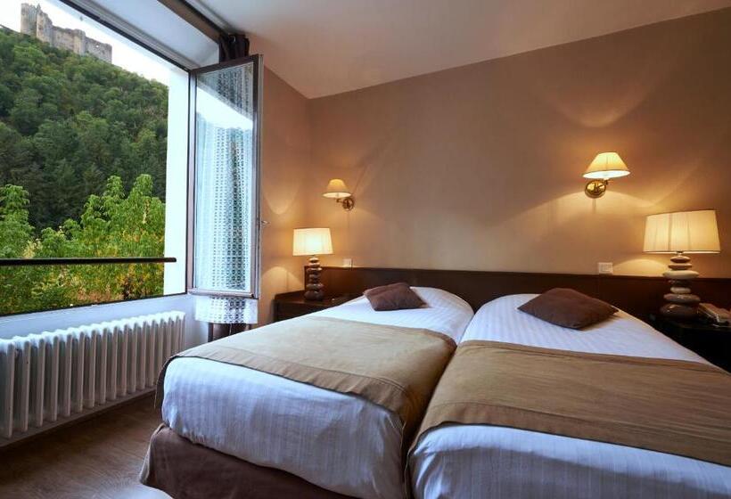 酒店 Logis Hôtel Restaurant Belle Rive