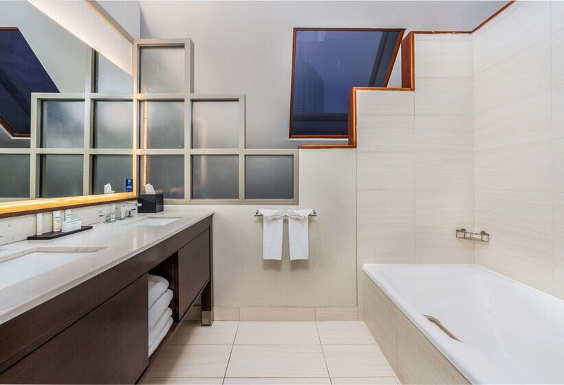 בית מלון כפרי Embassy Suites By Hilton Indianapolis Downtown