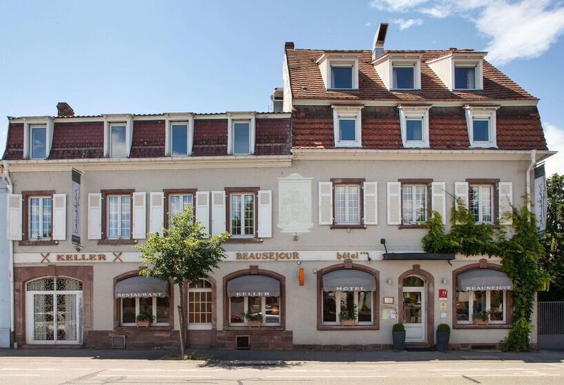 בית מלון כפרי Logis Hôtel Beauséjour Colmar