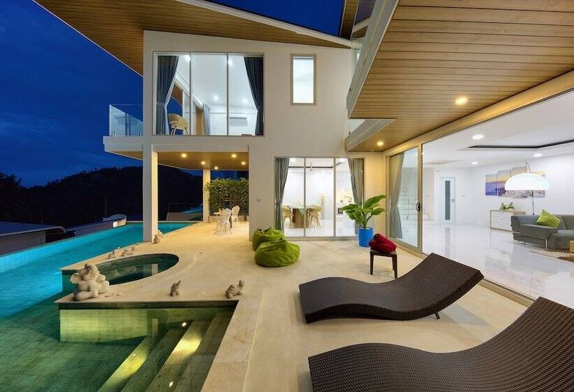Villa Iroxa With Panoramic Sea View