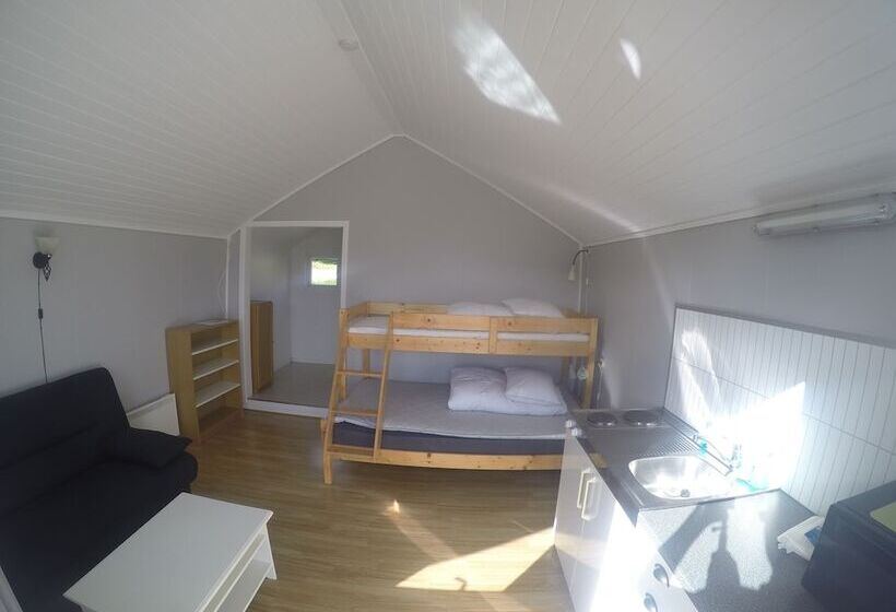 호스텔 Lundhøgda Camping Og Motell