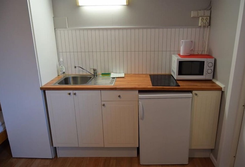 فندق صغير Lundhøgda Camping Og Motell