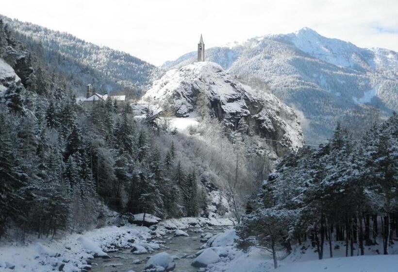 פנסיון Gîte Auberge Les Terres Blanches De Méolans
