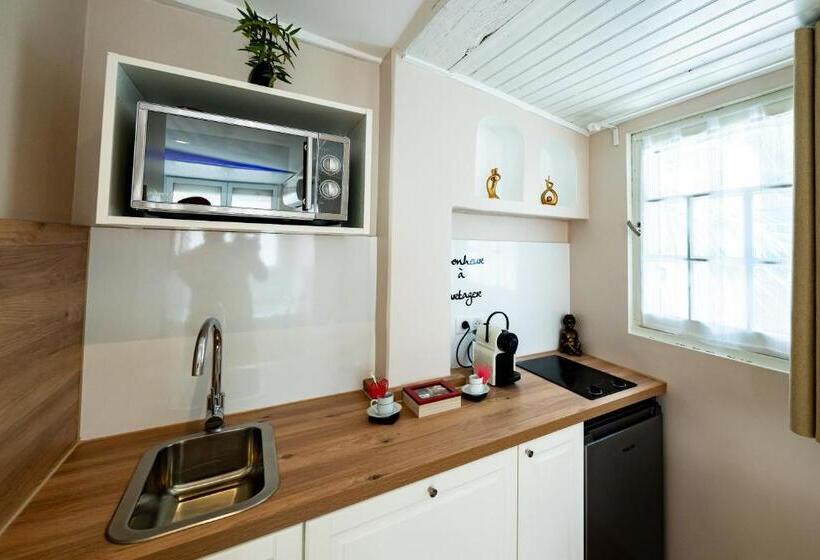 پانسیون Studio Romantique Jacuzzi Ou Spa Balneo Privatif Et Jardin Au Temps Des Cerises La Ciotat