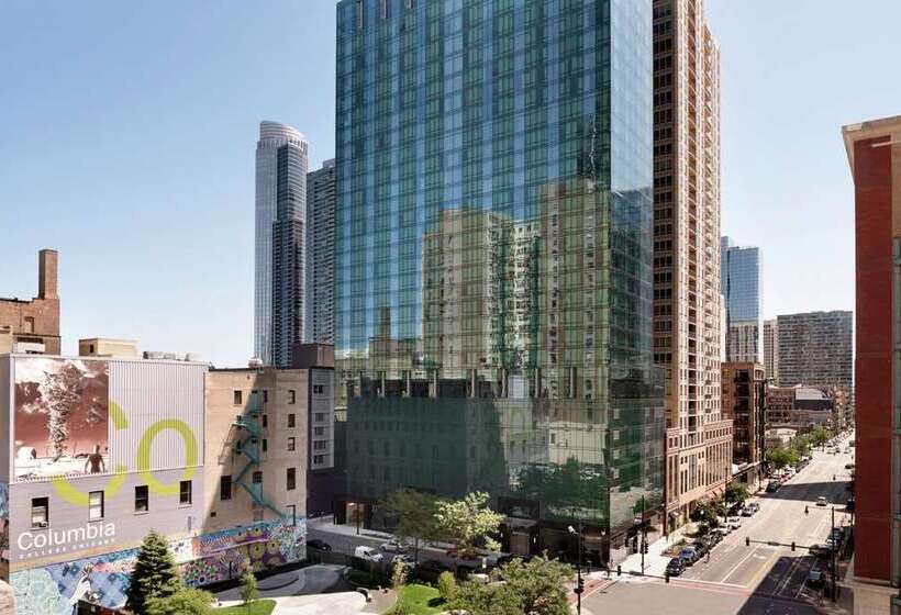 בית מלון כפרי Hilton Garden Inn Chicago Downtown South Loop