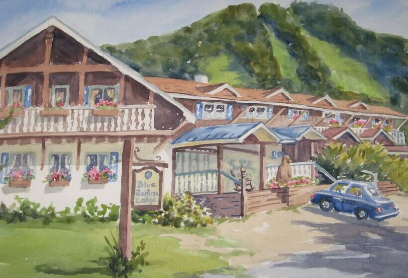 צימר Blue Gentian Lodge At Magic Mountain