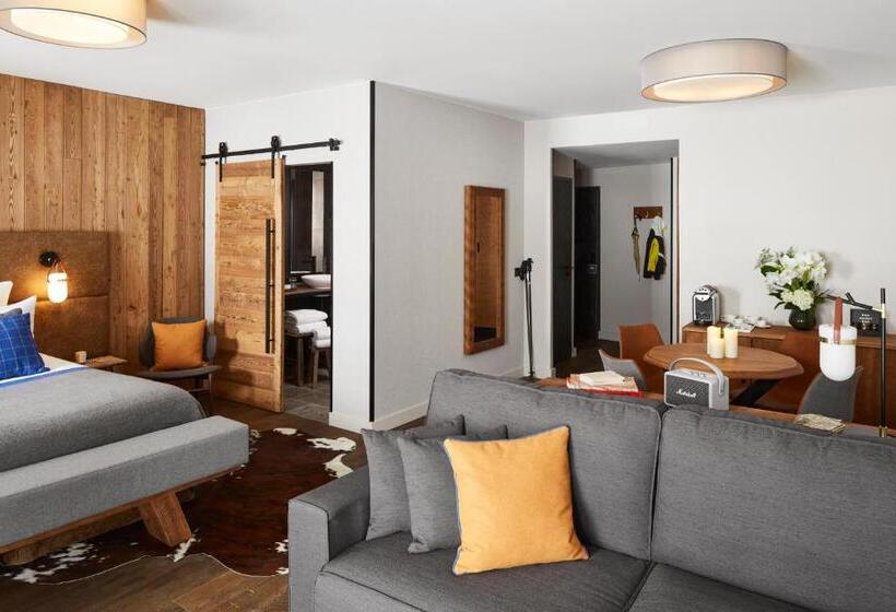 هتل Ecrin Blanc Resort Courchevel   Aquapark
